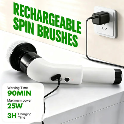 SpinForce™ Pro Electric Cleaning Scrubber
