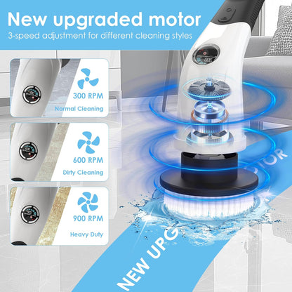 SpinForce™ Ultra 3-Speed Electric Cleaning Scrubber