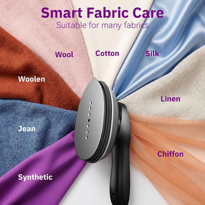 SteamEase™ 2-in-1 Garment Steamer & Iron
