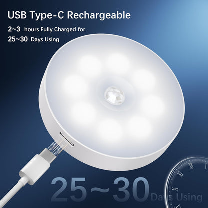 SmartGlow Rechargeable Motion Sensor Under Cabinet Lights