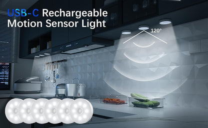 SmartGlow Rechargeable Motion Sensor Under Cabinet Lights
