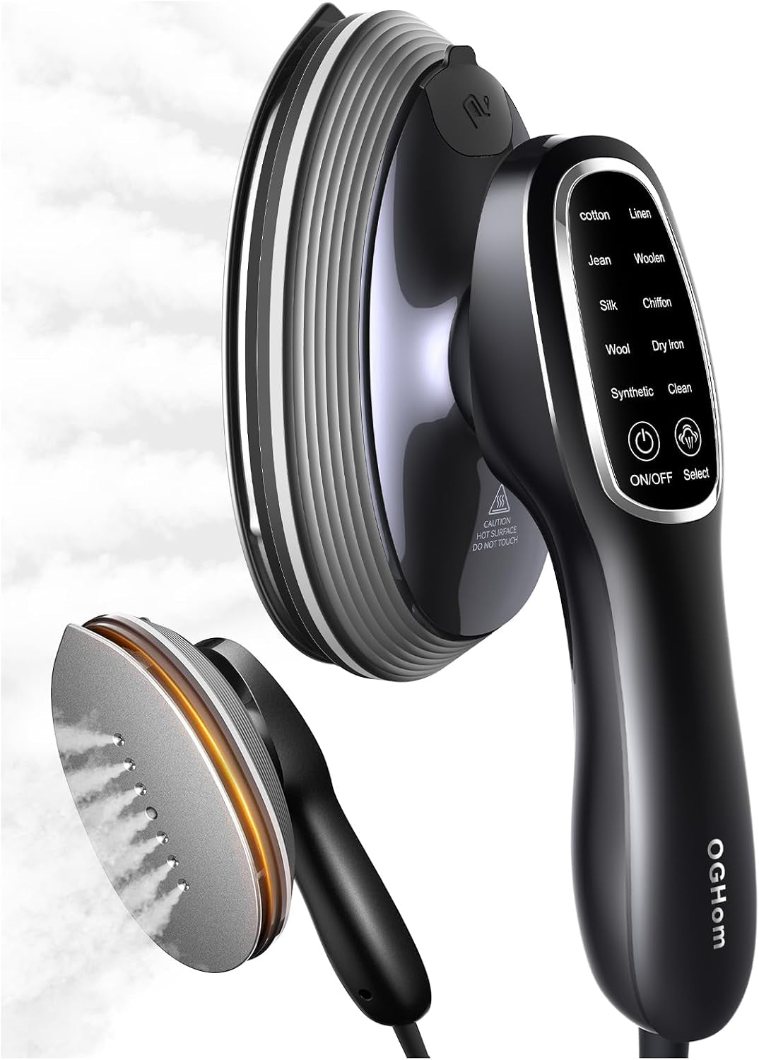 SteamEase™ 2-in-1 Garment Steamer & Iron