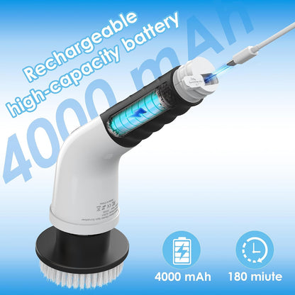 SpinForce™ Ultra 3-Speed Electric Cleaning Scrubber