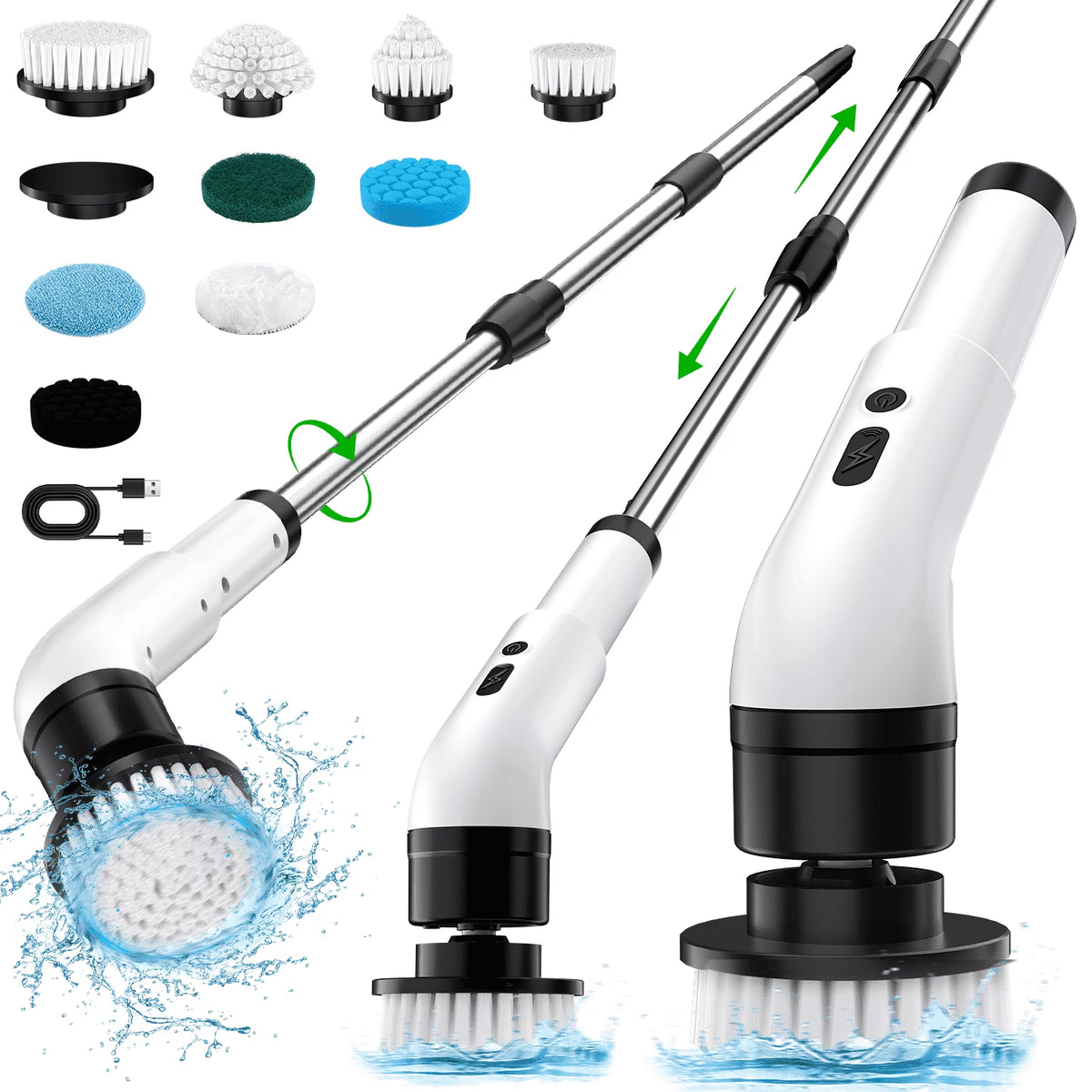 SpinForce™ Pro Electric Cleaning Scrubber